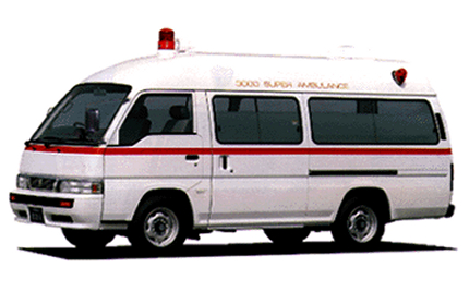 1999年発売 キャラバン 2B型救急車