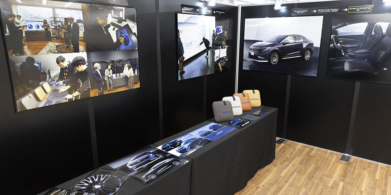 AOG 湘南里帰りミーティング 2025 NMCデザインブースの様子