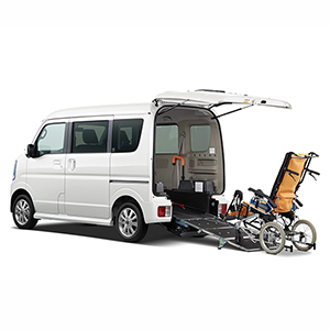 クリッパーバン　スローパー　4AT 車椅子移動車　福祉車両　介護　綺麗な車です。 クリッパー リオ「チェアキャブ」を発売 | ニュースリリース